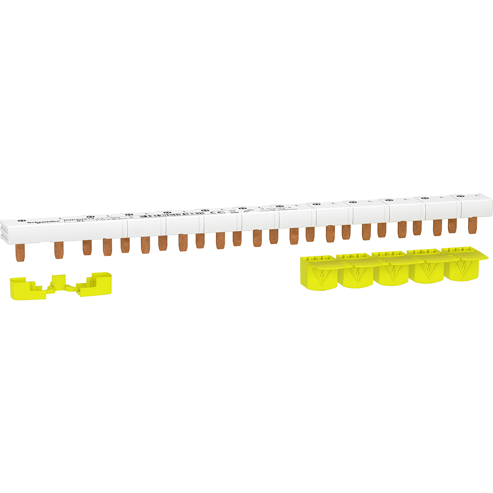 Peigne 1P+N 63A 13 modules